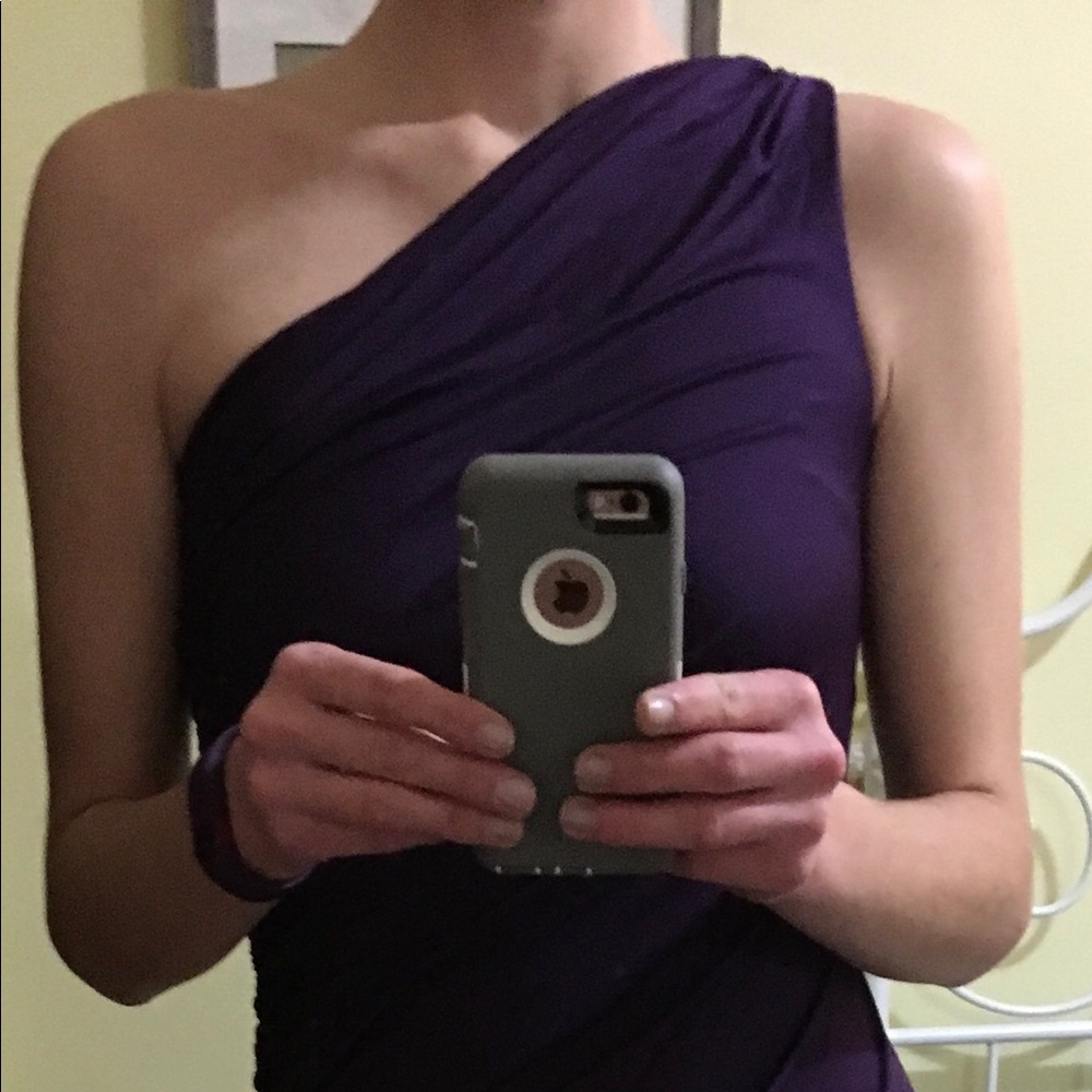 PattyBoutik purple dress